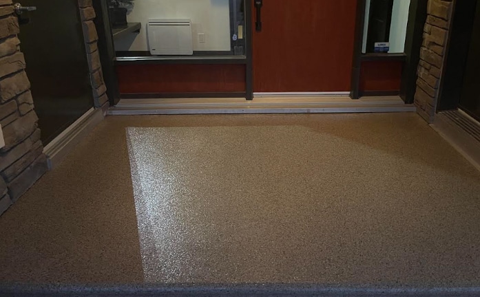 Béton coulée